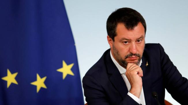 Matteo Salvini, ministro italiano del Interior y opositor a la entrada del barco Sea Watch.