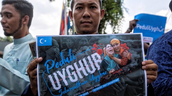 Varias movilizacones se han levantado contra los abusos a la etnia uigur.