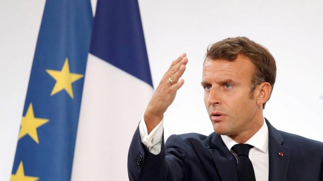 Presidente de Francia, Emmanuel Macron.