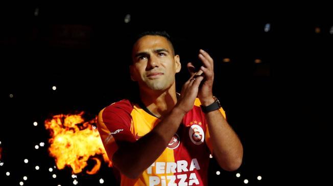 Presentación de Radamel Falcao García en el Galatasaray.