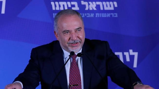 Avigdor Lieberman, líder del partido nacionalista secular israelí Yisrael Beiteinu.