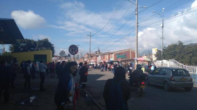 Los residentes de Chía no han tenido cómo movilizarse hacia otros municipios ni hacia Bogotá.