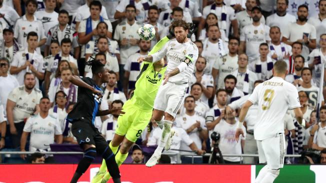 Real Madrid empató 2-2 con Brujas en la Champions.