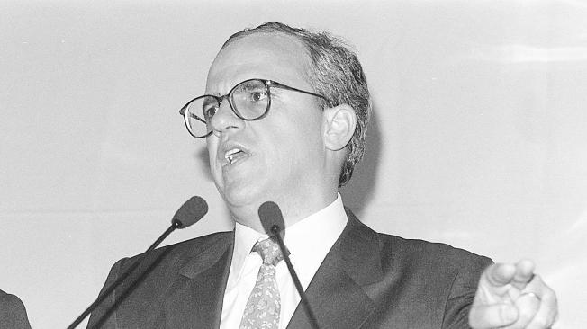 Ernesto Samper, expresidente de Colombia (1994-1998) por el Partido Liberal.