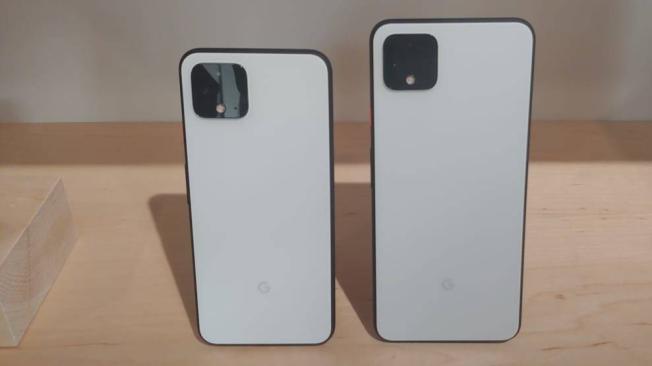 Los teléfonos Pixel 4 y Pixel 4XL, la cuarta generación de los teléfonos inteligentes de Google