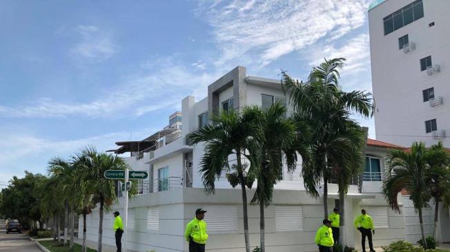 En total son 11 bienes, seis diligencias se adelantan en Barranquilla, incluida la emblemática 'Casa Blanca'.