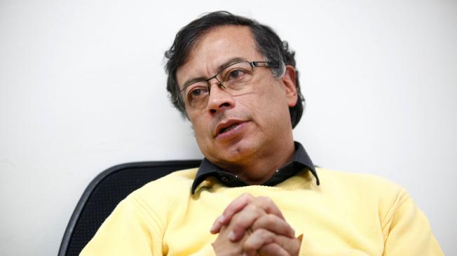Gustavo Petro, senador y jefe de la Colombia Humana.