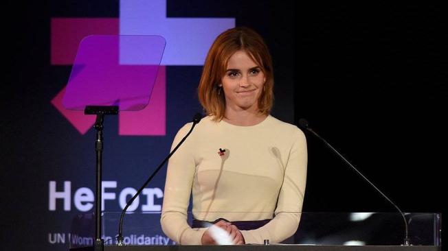 Emma Watson habló por primera vez sobre feminismo en la ONU en 2014.