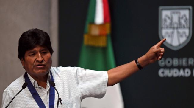 Morales aprovechó para referirse a la nueva Presidenta interina de Bolivia y la situación que atraviesa ese país.