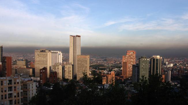 Contaminación en Bogotá.