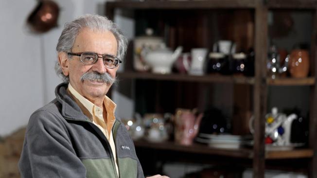 Gustavo Machado, al frente del restaurante Los Cauchos, abierto hace 43 años en Bogotá.