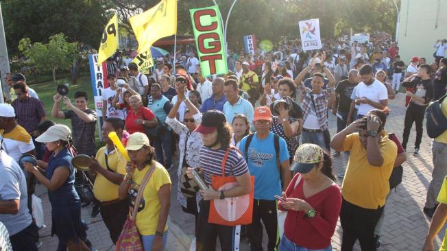 Marchas en Barranquilla