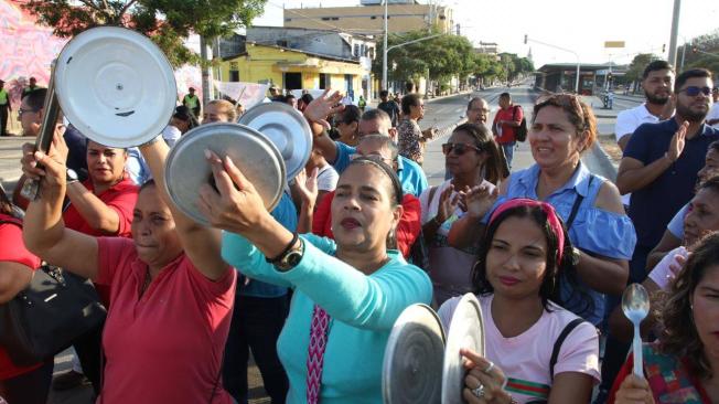 Marchas en Barranquilla