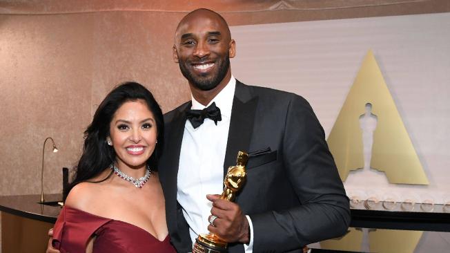 Kobe Bryant y su esposa, Vanesa.