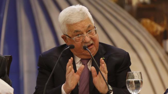 Mahmoud Abbas, persidete de Palestina.