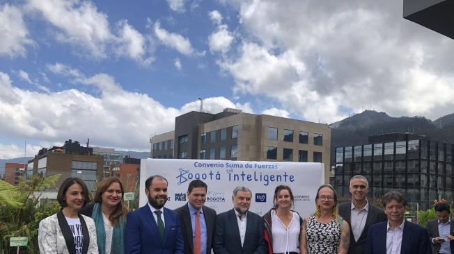 Este lunes se firmó la alianza 'Bogotá Inteligente' entre academia y privados.