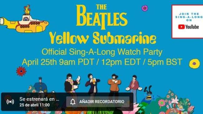 The Beatles presenta 'Yellow Submarine'