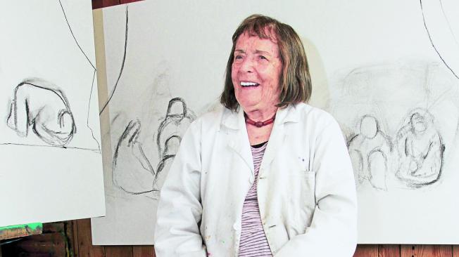 Beatriz González es una de las grandes artistas colombianas. La maestra tiene obras clave como 'Los suicidas del Sisga'o las cortinas donde Turbay Ayala celebra en un coctel su Estatuto de seguridad.