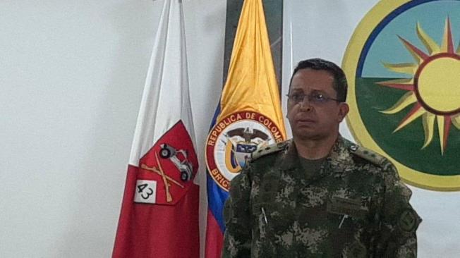 El brigadier general Jairo Alejandro Fuentes Sandoval, comandante de la Séptima Brigada Ejército, responde por dos cargos en la Procuraduría.