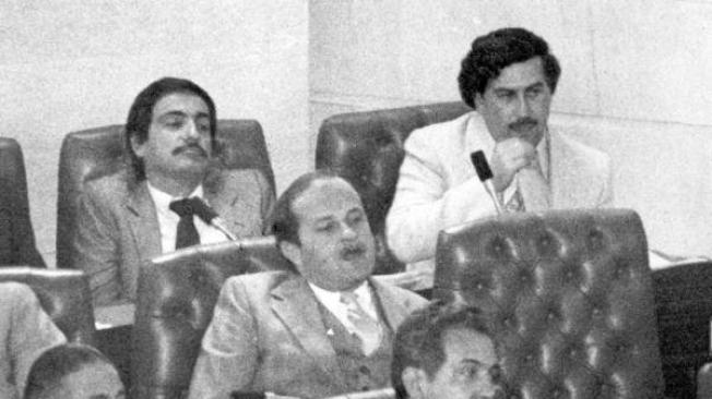 En 1983, Pablo Escobar era miembro del Congreso de Colombia