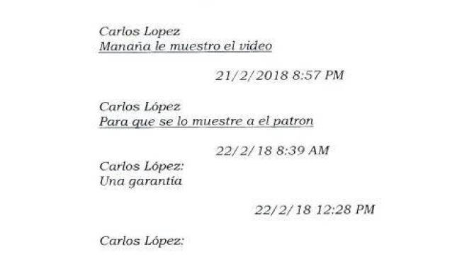 Chat de Carlos López, 'el Llanero' con Álvaro Hernán Prada.