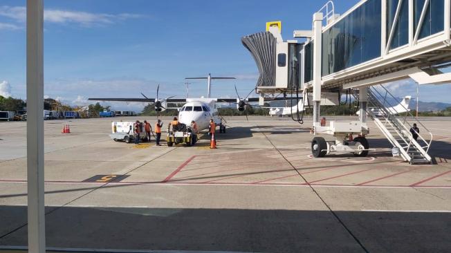 Este es el avión de EAsyFly que hará parte de los vuelos.