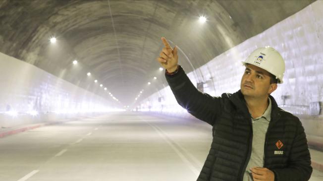 Juan Esteban Gil habla sobre dificultades superadas en el proyecto del túnel de la Línea