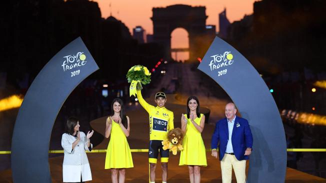 Egan Bernal, la maravilla del Tour de Francia 2019.