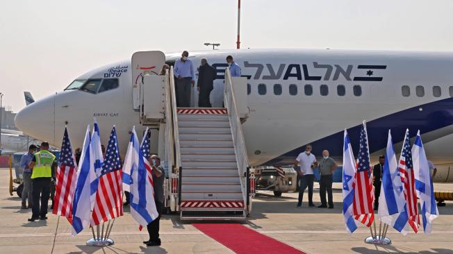 Primer vuelo comercial entre Israel y Emiratos Árabes Unidos