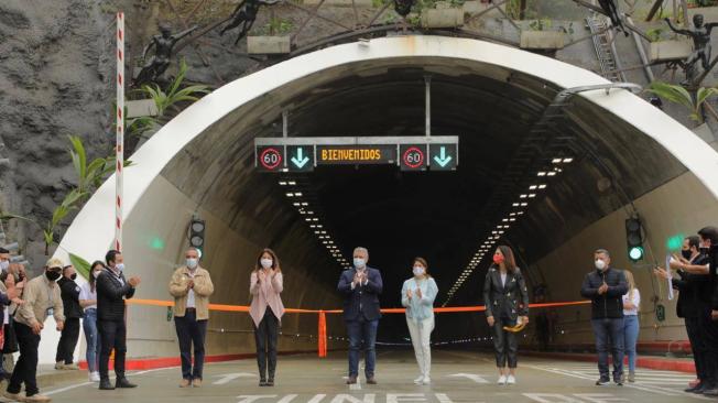 Inauguración Túnel de la Línea