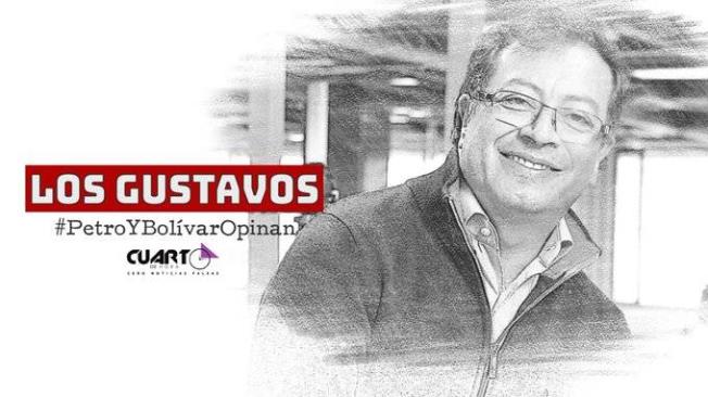 'Los gustavos', el ejercicio de Gustavo Petro y Gustavo Bolívar, en las redes sociales.