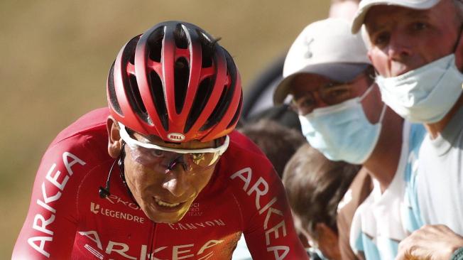 Nairo Quintana es quinto en la general del Tour de Francia.