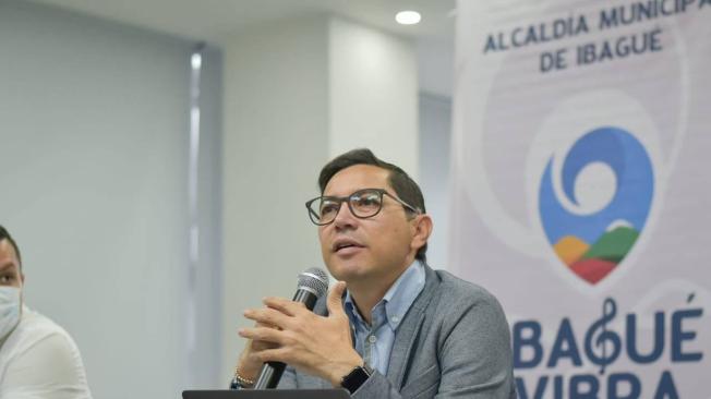 Andrés Hurtado, alcalde de Ibagué.