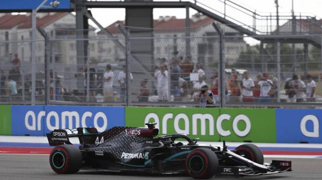 Lewis Hamilton, piloto de Mercedes.
