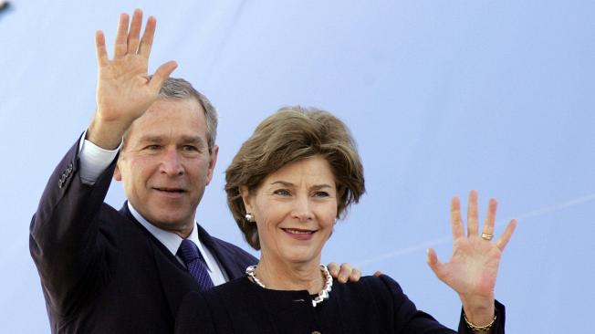 Laura Bush, esposa de George Bush.