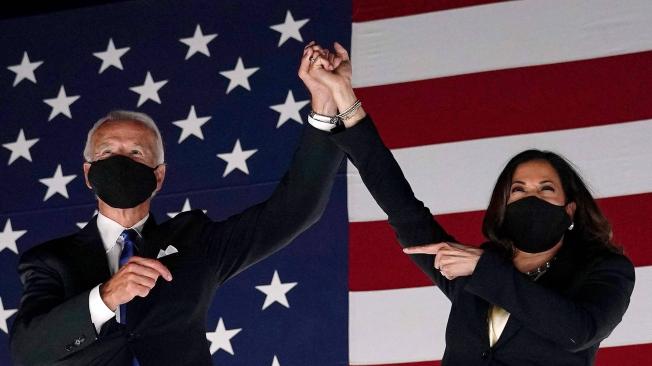 Joe Biden y Kamala Harris.