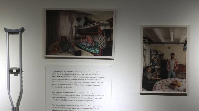 Así se ve la exposición en la Casa Sámano, sede del Museo de Bogotá.