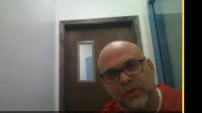 El exjefe paramilitar Salvatore Mancuso participó este 15 de enero en una audiencia virtual desde una prisión en EE. UU.