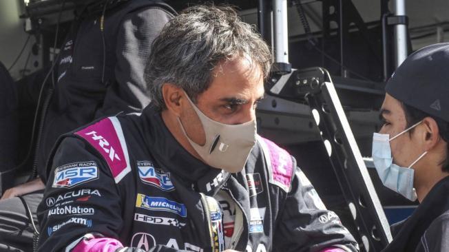 Juan Pablo Montoya, piloto colombiano.