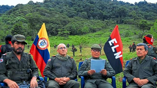 De izquierda a derecha: ‘Pablito’ y ‘Antonio García’, que están en Venezuela. Y en Cuba, ‘Gabino’ y ‘Pablo Beltrán’.