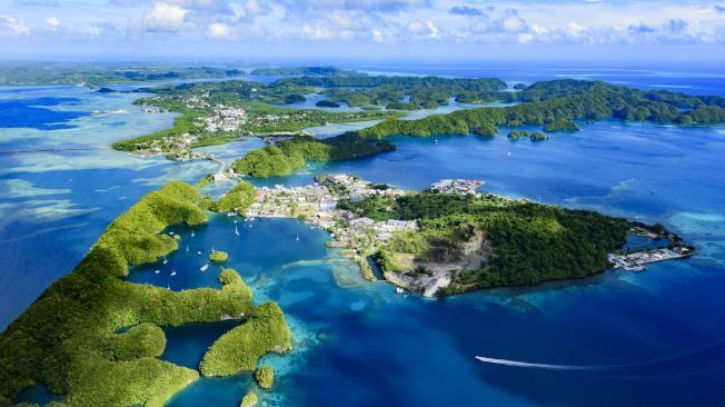 Palaos está compuesto por más de 500 islas.