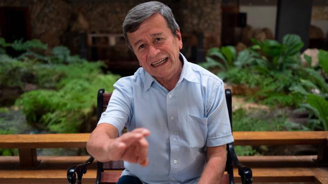 Pablo Beltrán’ llegó a Cuba en 2018 como parte del equipo negociador del Eln en los diálogos que inició el gobierno Santos.
