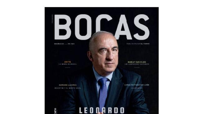 Leonardo Villar es la portada de la Revista BOCAS, que circula en febrero de 2021.