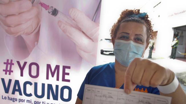 En Medellín ya van 30.800 vacunados.