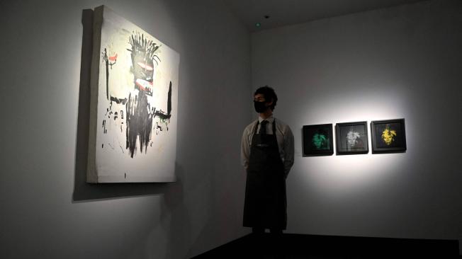 Obras de Warhol y Basquiat se subastan