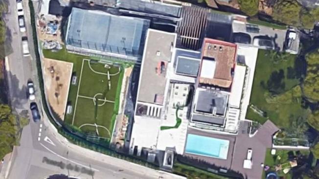 Casa de Messi, imagen de Google Maps