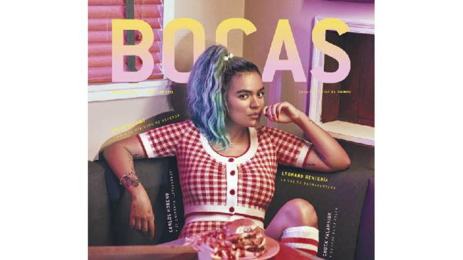 La cantante colombiana es la portada de Revista BOCAS en su edición 104, de marzo de 2021.