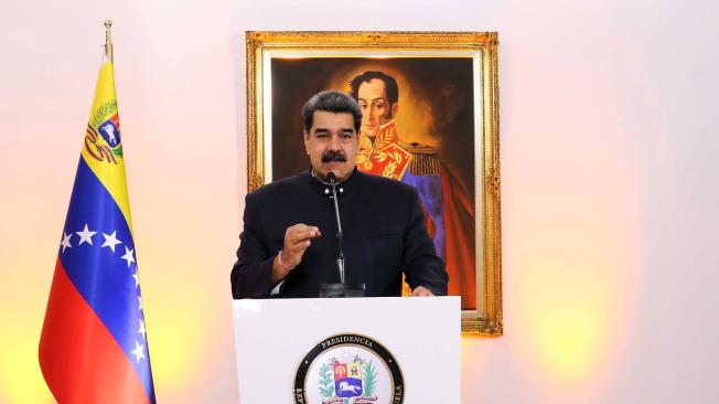 El presidente Nicolás Maduro insistió en que los ataques en la frontera son parte de un plan auspiciado por Colombia.