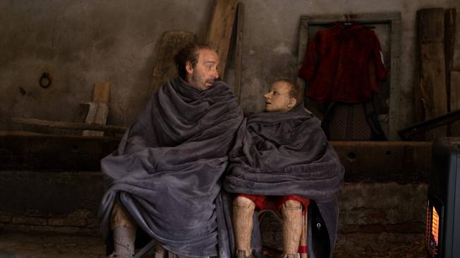 Roberto Benigni en la nueva película de Pinocho