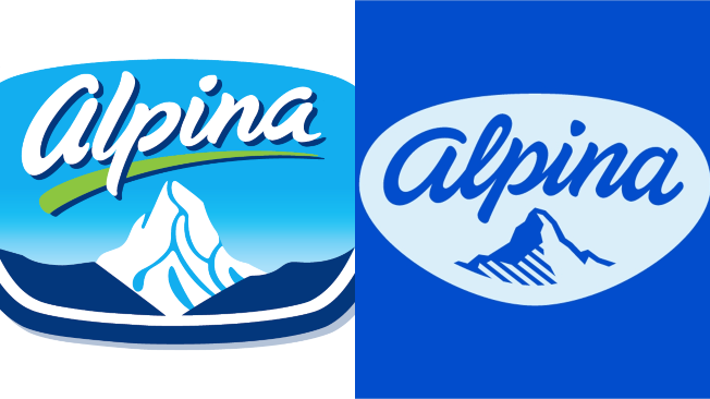 Logo de Alpina.